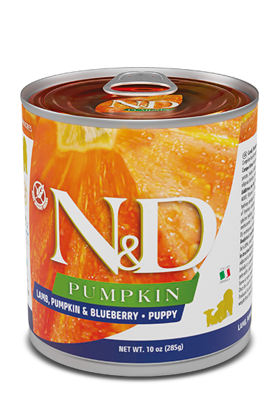 Farmina N&D Pumpkin - Alimento Húmido Puppy Borrego, Abóbora e Mirtilo