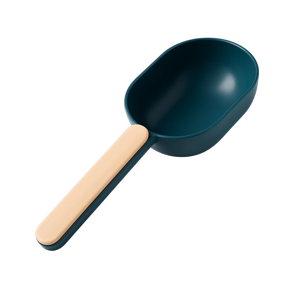 Colher de Ração com Função de Fecho