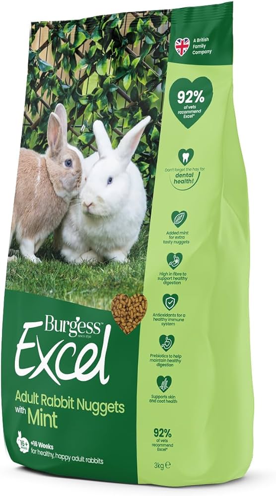 Burgess Excel – Coelho Adulto com Menta