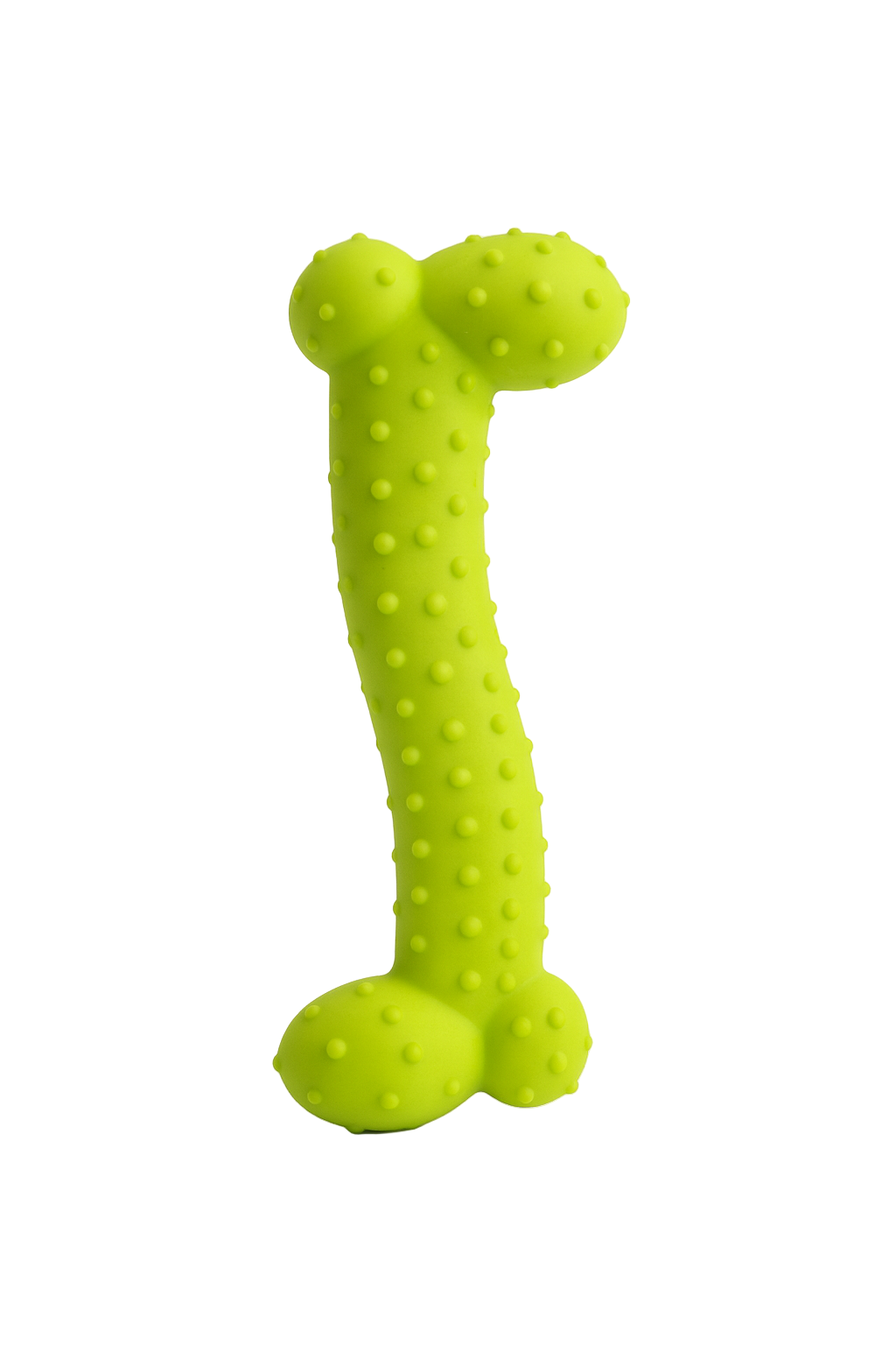 Brinquedo Mordedor de Borracha em Forma de Osso