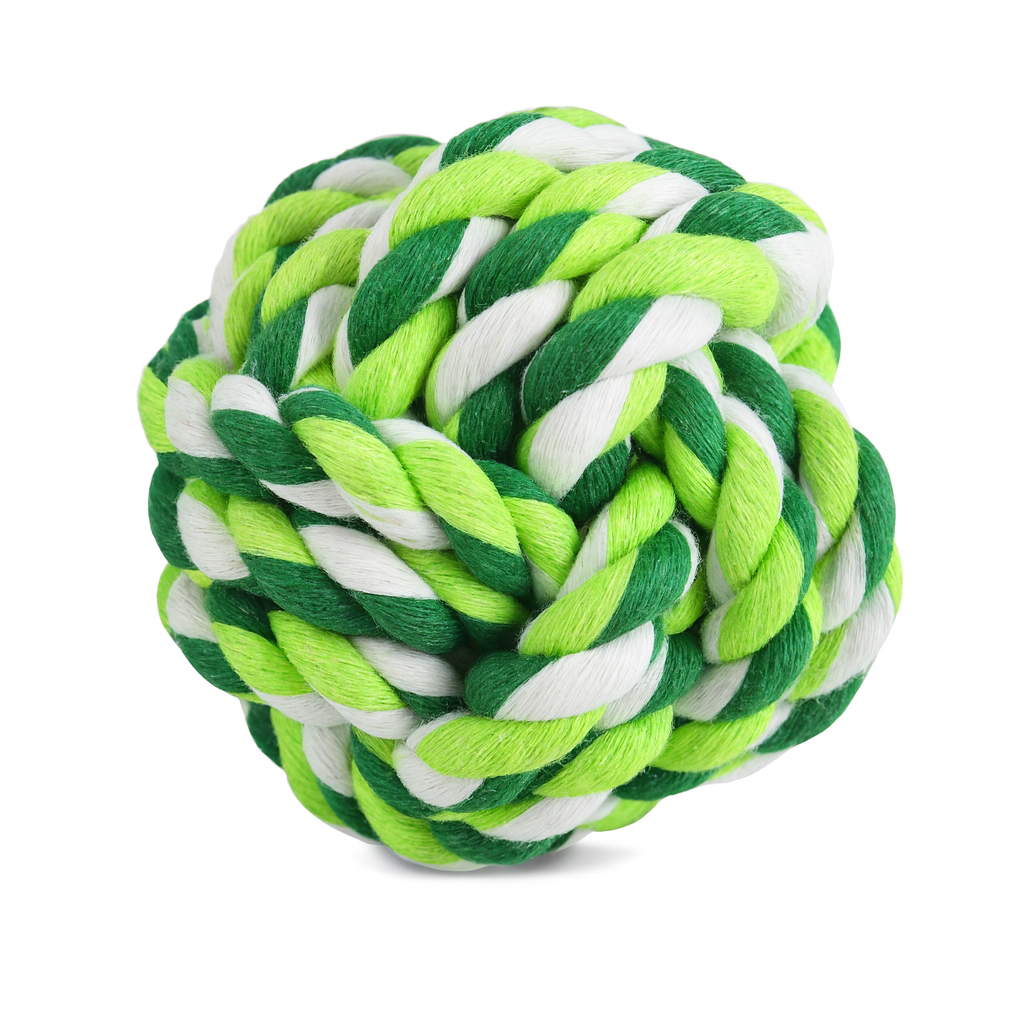 Bola de Corda Entrelaçada para Cão