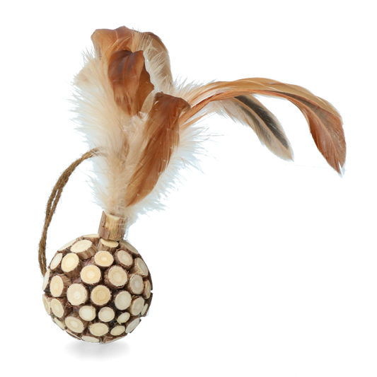 Addicted! Ball with Feathers - Brinquedo com Madnip para Gatos