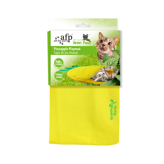 AFP Green Rush Play Mat - Tapete de Brincar com Catnip para Gatos