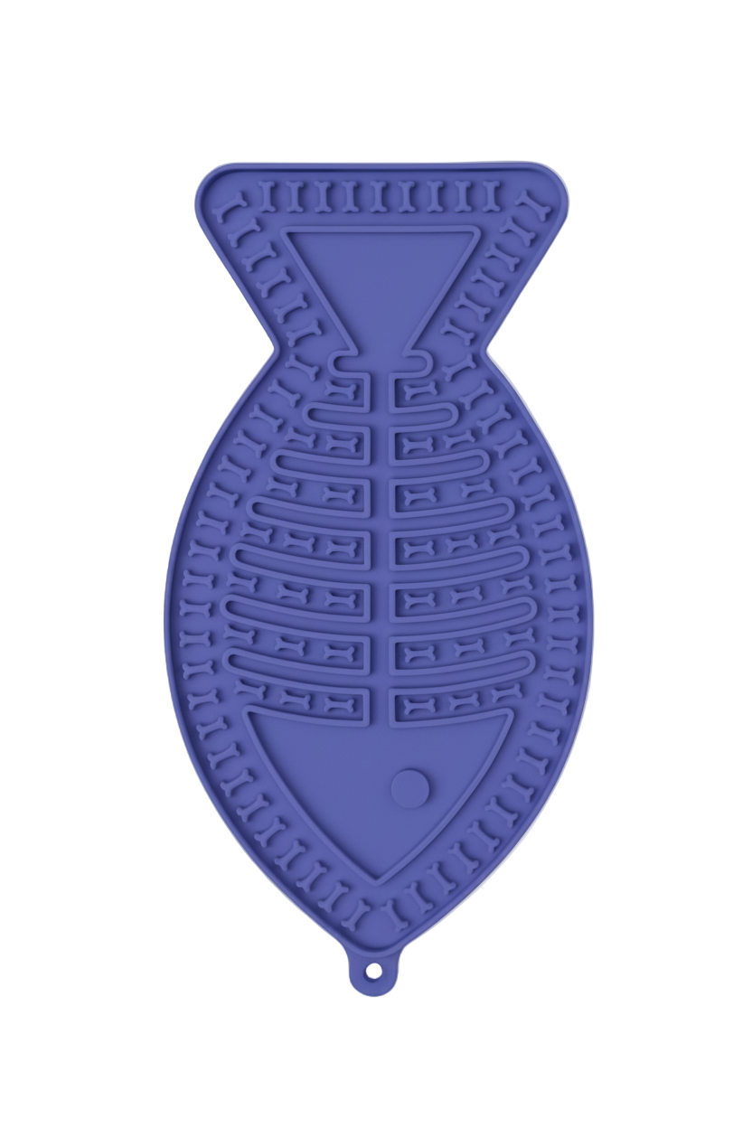 Tapete em forma de Peixe para Alimetação Lenta