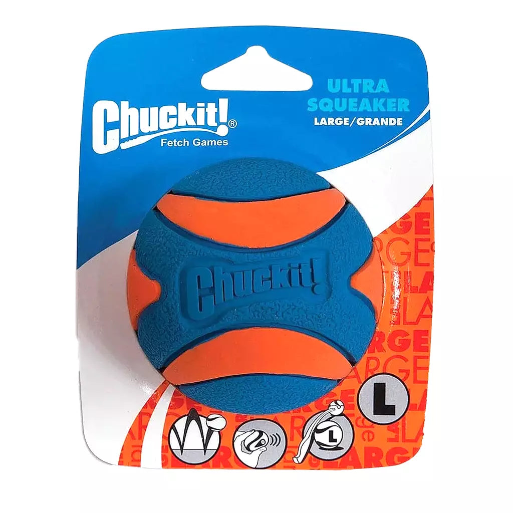 Chuckit! - Bola para Cães Ultra Squeaker Ball