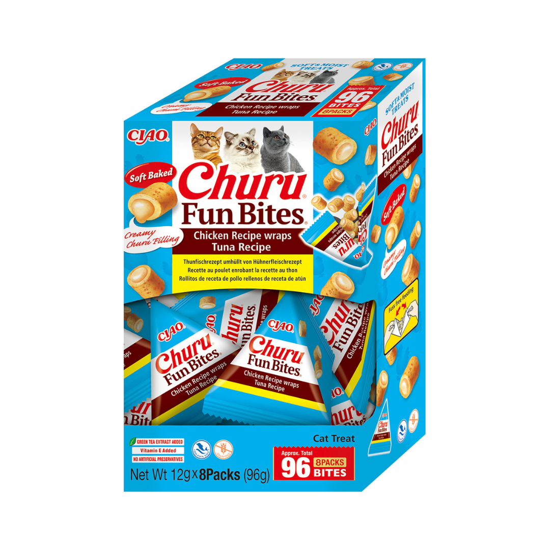 Churu - Cat Fun Bites de Frango com Atum