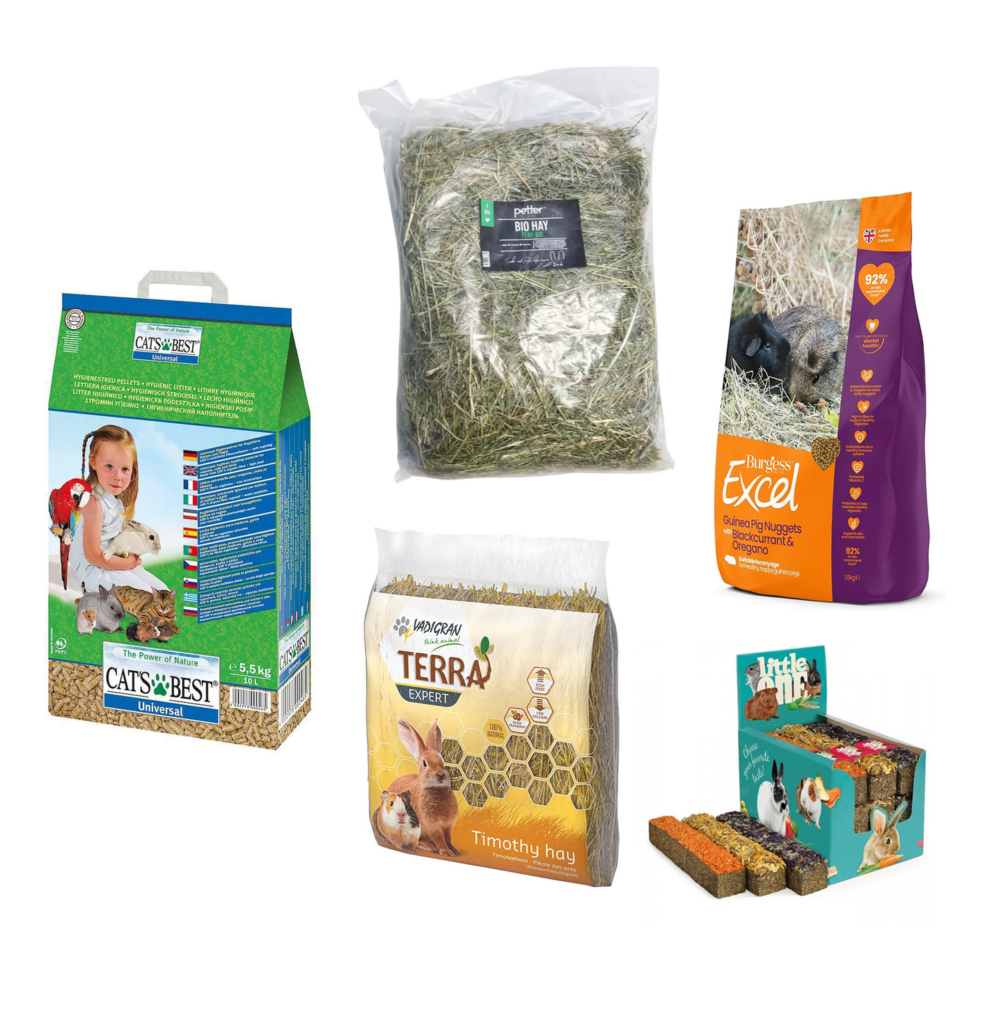 Pack Essêncial Burgess | Porquinho-da-índia