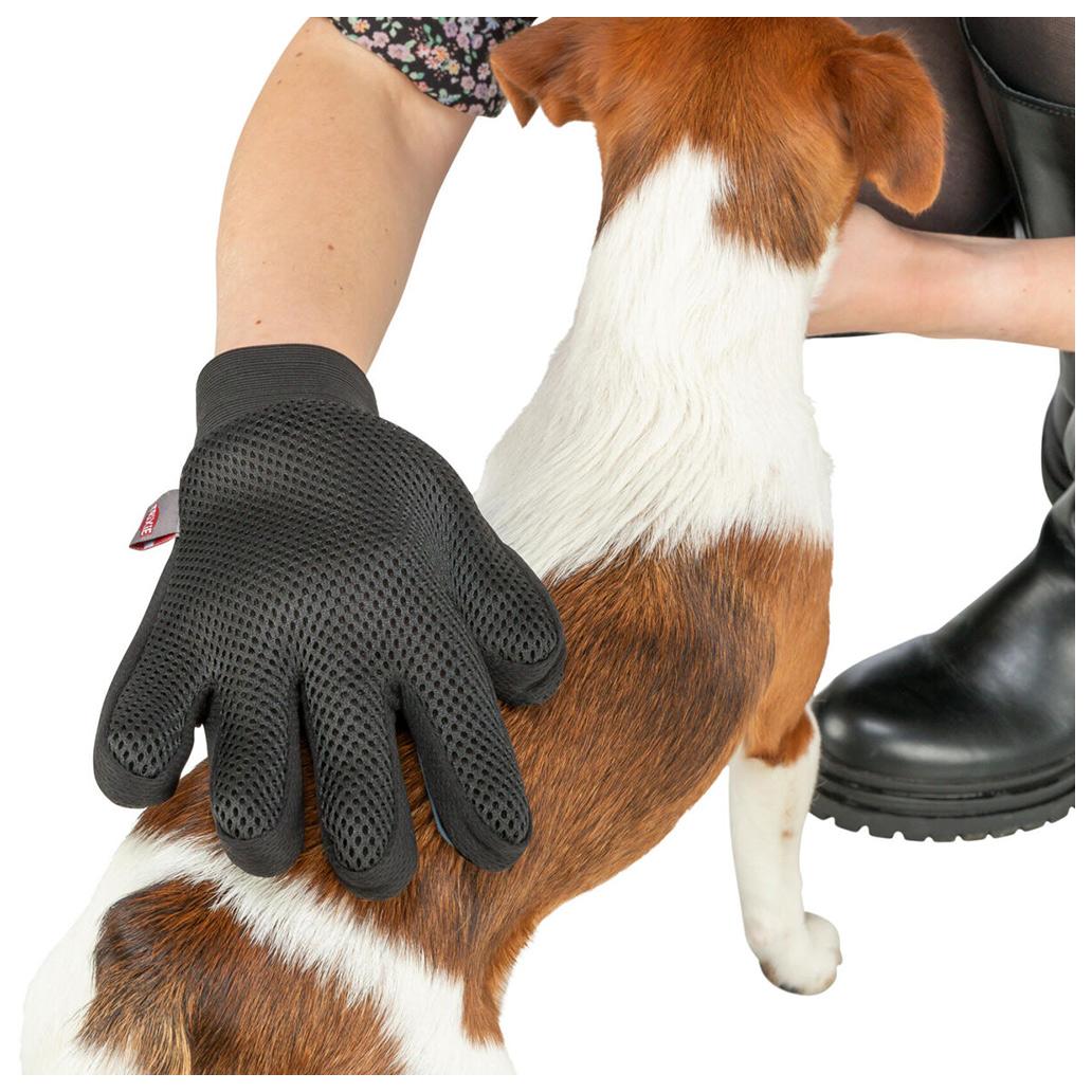Trixie - Luva para o Cuidado do Pêlo (com Dedos)