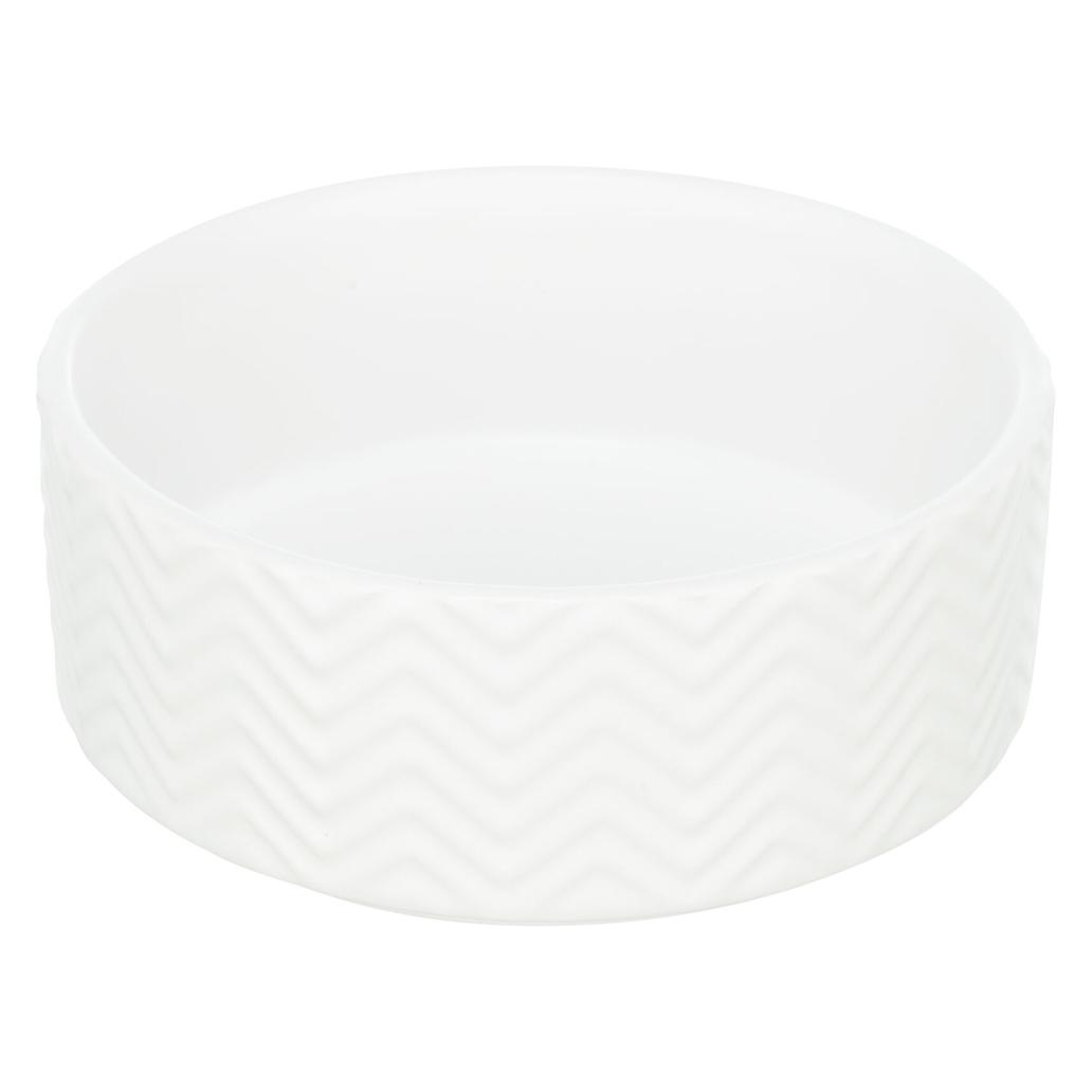 Trixie - Taça Cerâmica Branco Mate