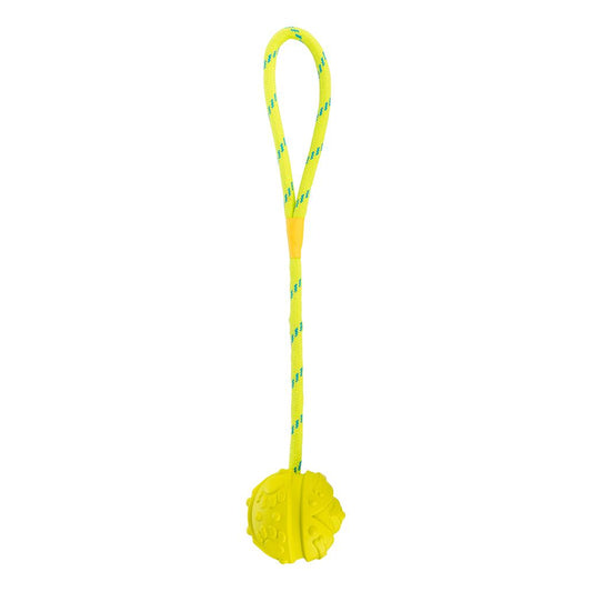 Aqua Toy Bola com Corda - Brinquedo Flutuante de Lançamento para Cães
