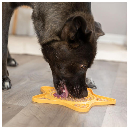 Trixie - Placa Lick’n’Snack em Silicone Estrela