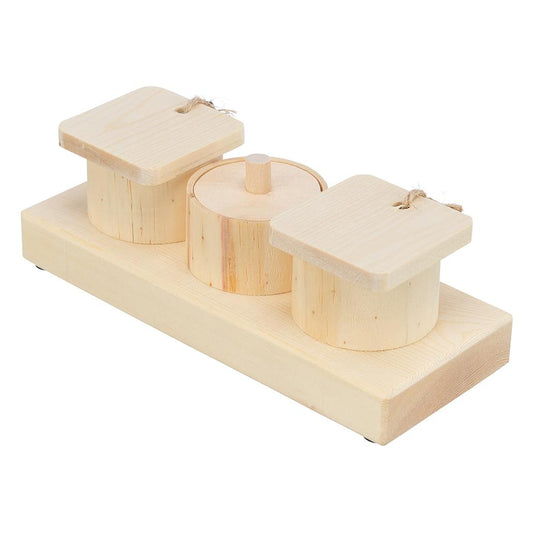 Trixie - Snack Cups em Madeira para Roedores