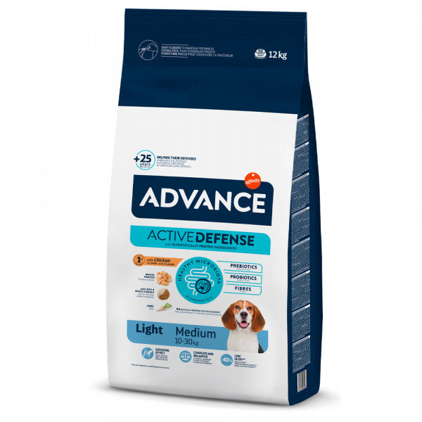 Advance Light Cão Medium Adulto - Frango e Arroz