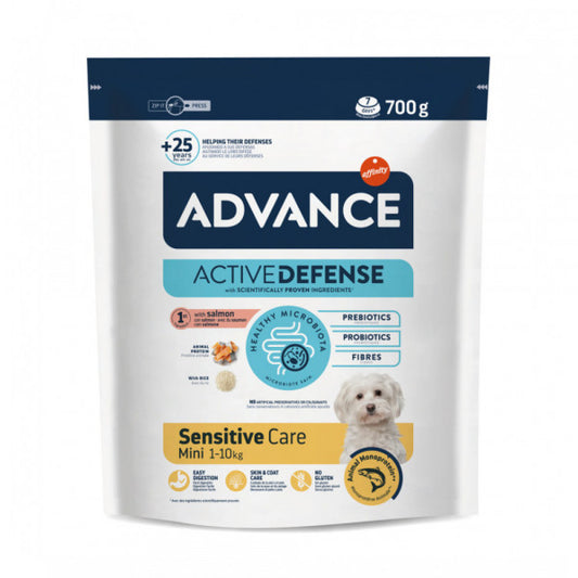 Advance – Cão Sensitive Mini Adulto com Salmão
