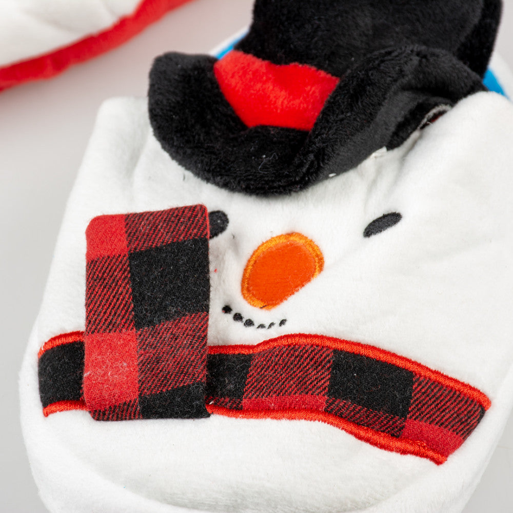 DuvoPLus - Chinelo Boneco de Neve para Cães