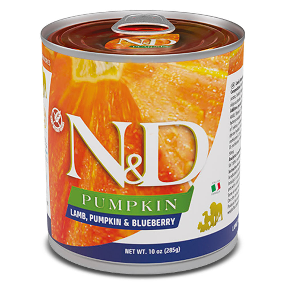 Farmina N&D Pumpkin – Alimento Húmido para Cão Adulto – Cordeiro e mirtilos