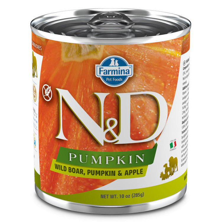Farmina N&D Pumpkin – Alimento Húmido para Cão Adulto – Javali e Maçã