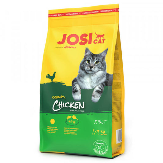 JosiCat Crunchy Chicken - Ração para Gato Adulto de Frango
