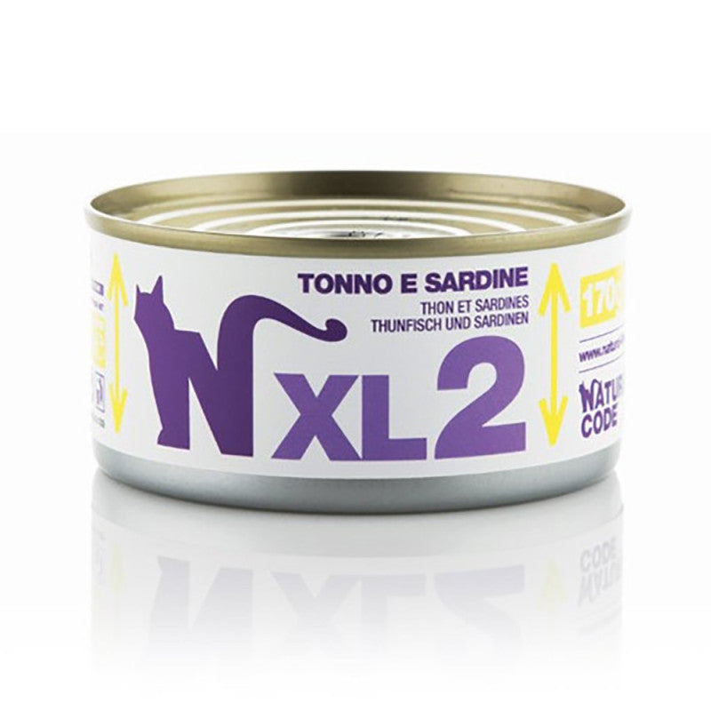 Natural Code XL2 - Atum e Sardinha para Gato