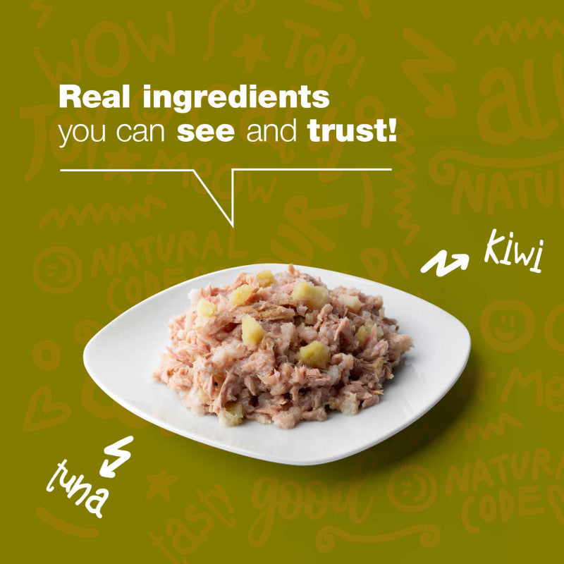 Natural Code 34 Atum e Kiwi em Gelatina | Alimento Húmido para Gato