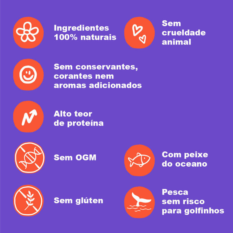 Natural Code P02 Atum e Sardinhas | Alimento Húmido Complementar para Gato