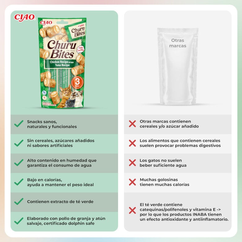 Churu - Cat Bites de Atum
