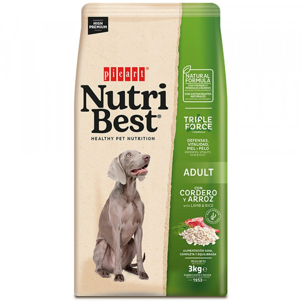 Nutribest Adulto Cordeiro e Arroz