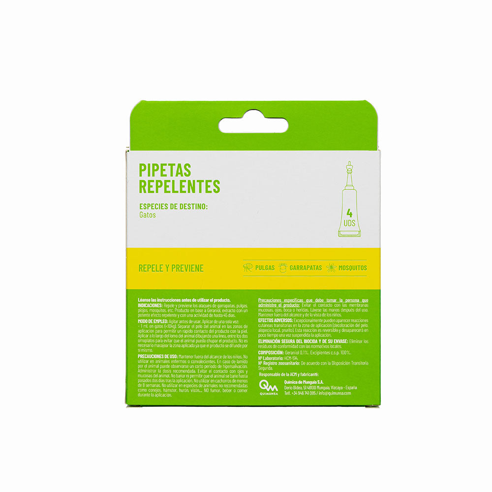 Dixie Pipetas Repelentes para Cães 4x2ml