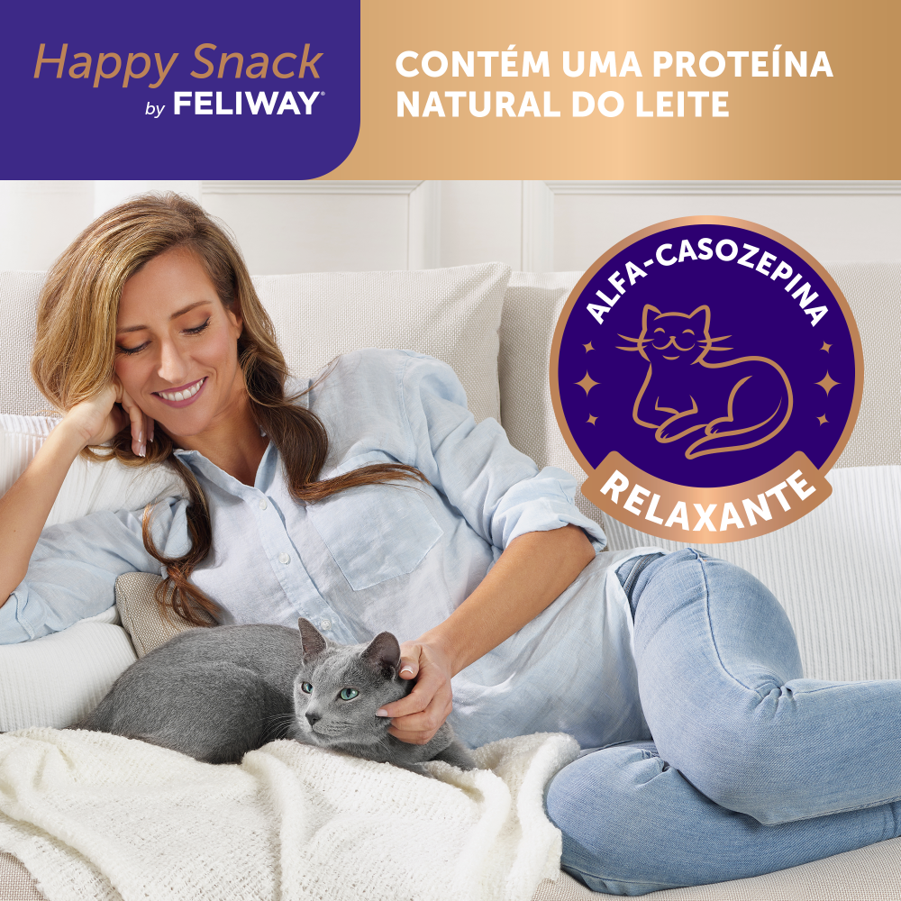 Happy Snack Feliway - Snack Tranquilizante para Gato