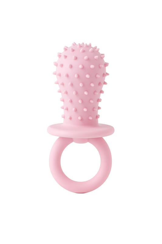 Brinquedo Mordedor com Gizo em Forma de Chupeta