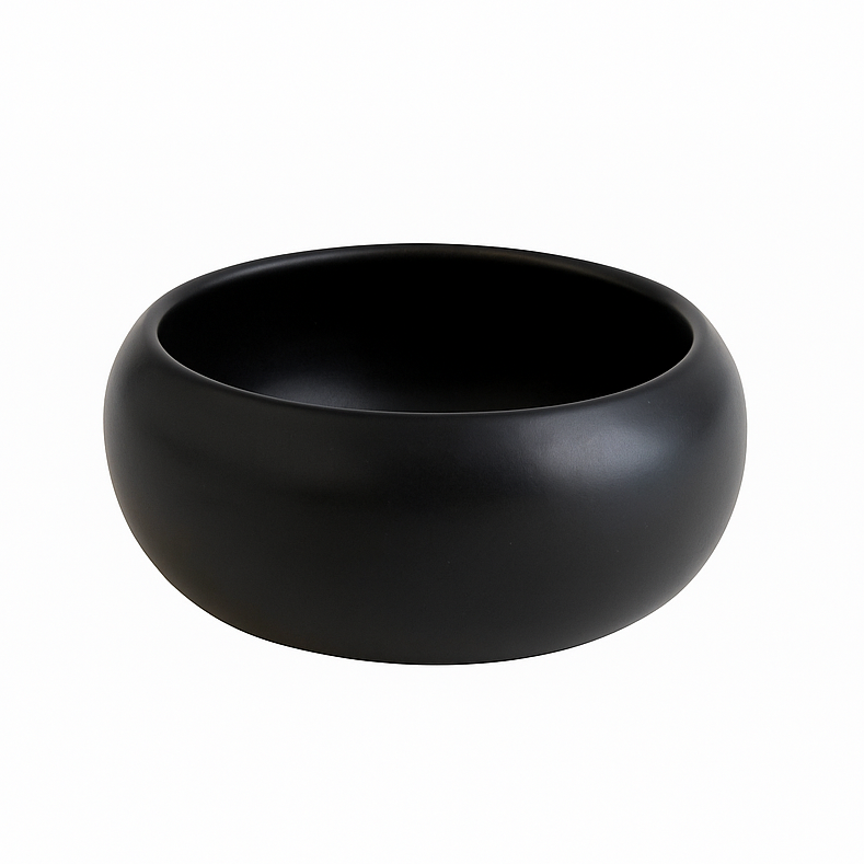 Taça Artesanal em Cerâmica Redonda