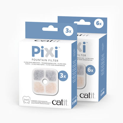 Catit PIXI - Filtro de Tripla Ação para Fonte de Gatos