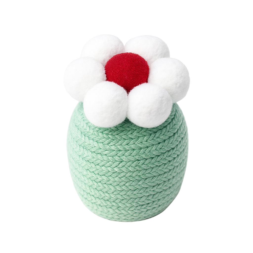 Brinquedo de Flor com Bola de Corda