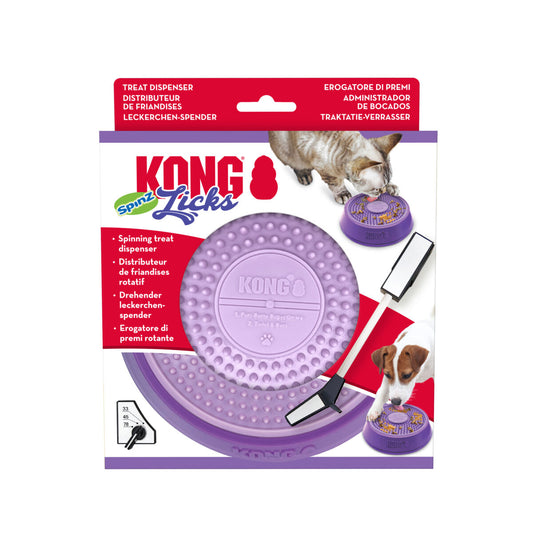 KONG - Dog/Cat Licks Spinz S