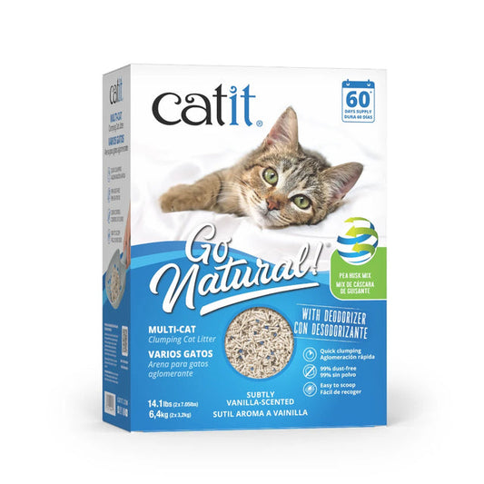 Catit Go Natural - Areia Aglomerante Mix para Vários Gatos