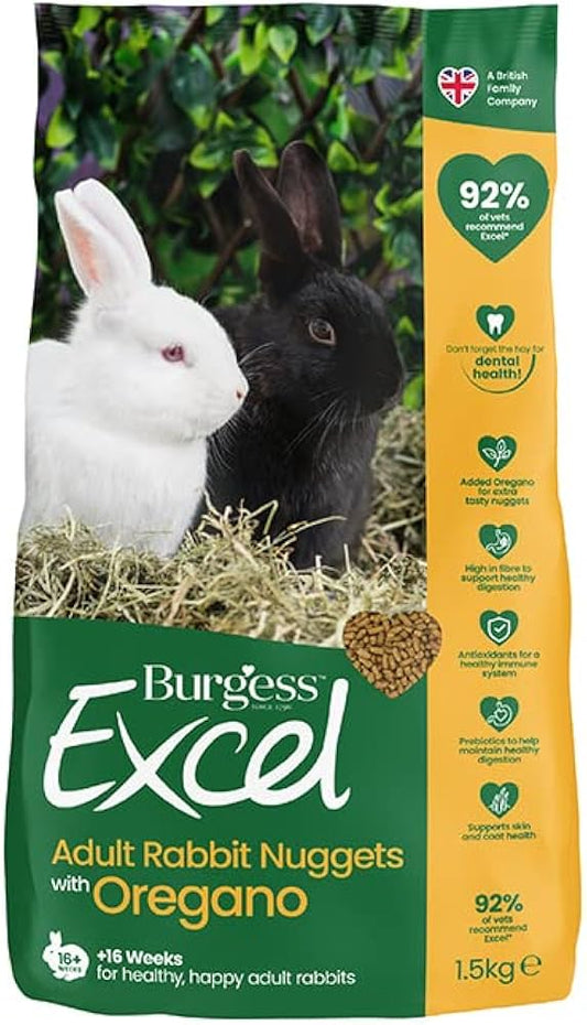 Burgess Excel – Coelho Adulto com Orégãos