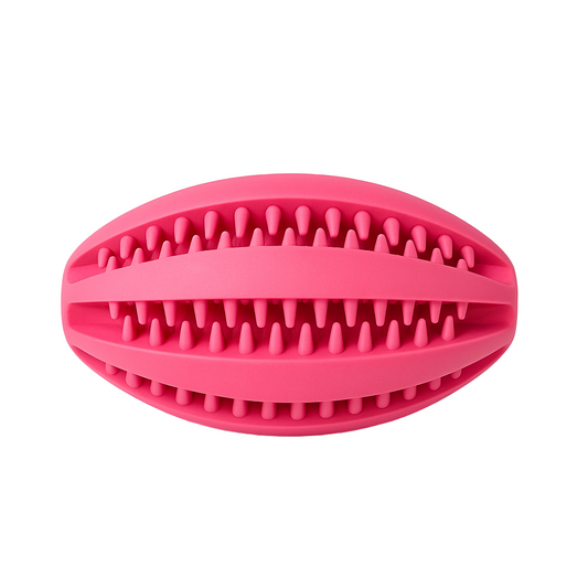 Bola Interativa de Rugby para Mastigar