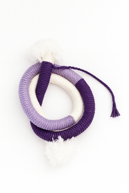 Brinquedo de Corda com Pompons para Gato