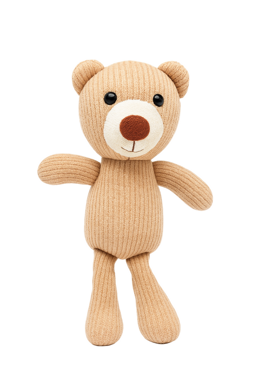 Brinquedo Pequeno de Peluche - Urso e Coelho
