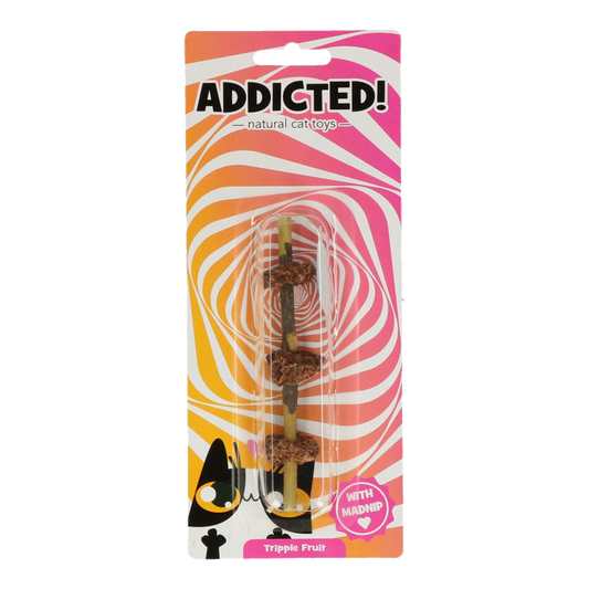 Addicted! Triple Fruit - Brinquedo com Madnip para Gatos