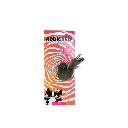 Addicted! Bird with Feathers - Brinquedo com Madnip para Gatos