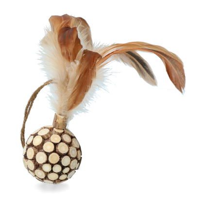 Addicted! Ball with Feathers - Brinquedo com Madnip para Gatos
