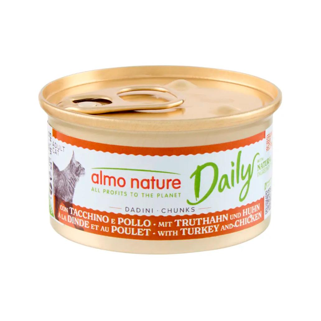 Almo Nature – Cat Daily Pedaços de Peru e Frango