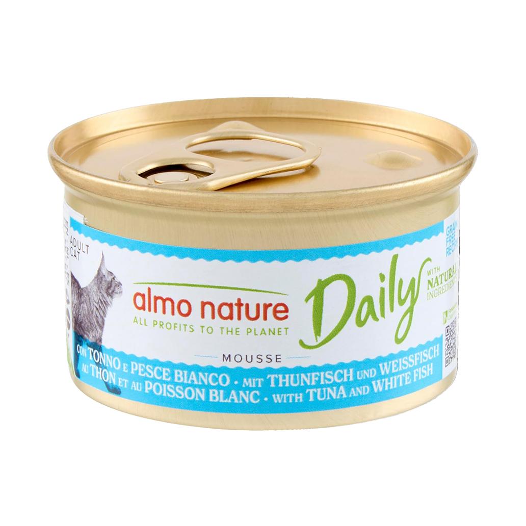 Almo Nature - Cat Daily Mousse Atum e Bacalhau