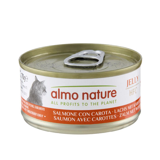 Almo Nature - HFC Cat Jelly de Salmão e Cenoura
