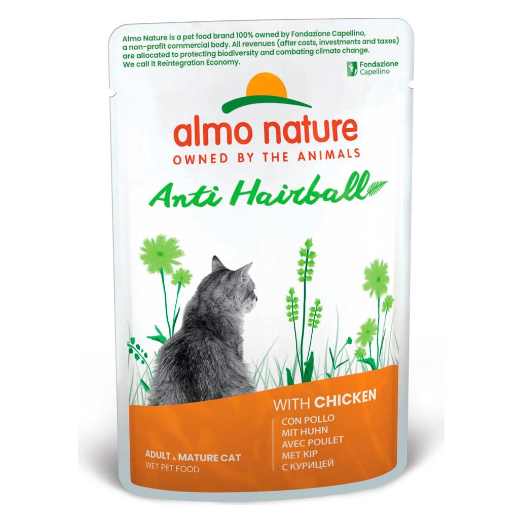 Almo Nature - Cat Functional Anti-Hairball de Frango