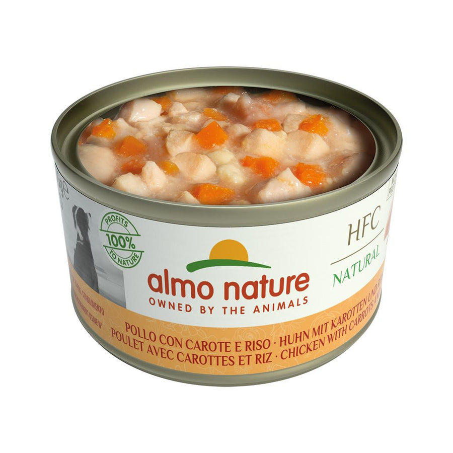 Almo Nature – HFC Dog Natural Frango, Cenoura e Arroz
