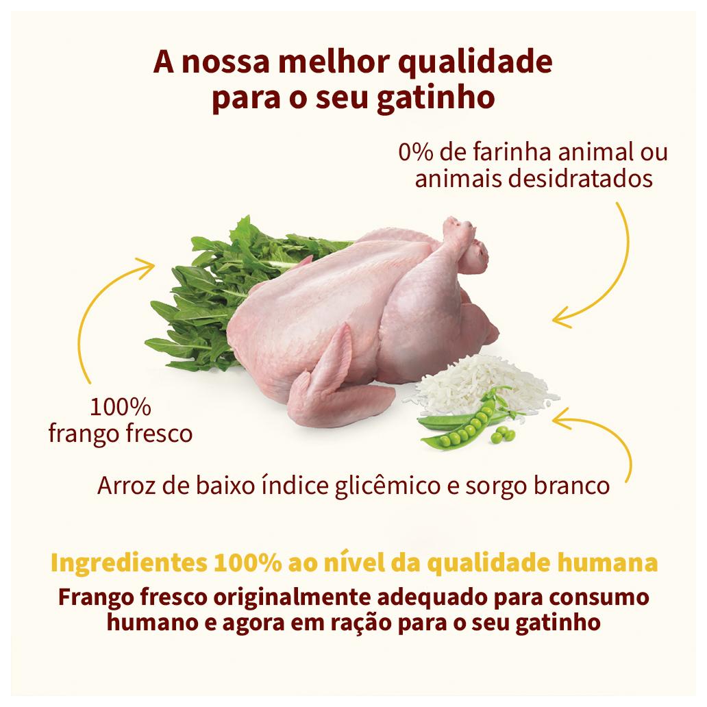 Almo Nature HFC Our Best Kitten Frango - Ração para Gatinho