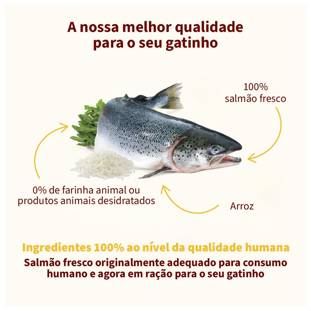 Almo Nature HFC Our Best Cat Salmão - Ração para Gato