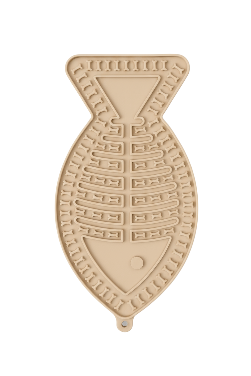 Tapete em forma de Peixe para Alimetação Lenta